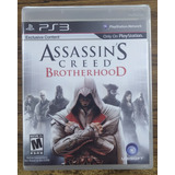 Assassin´s Creed. Brotherhood. Exclusive Content. Ps3. Nuevo