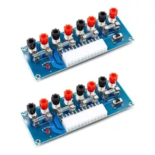 2pcs 24 Pin Benchtop Board Computer Atx Fuente De Ali...