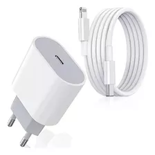 Cargador Carga Rapida 20w Compatible iPhone 8 X 11 12 13 Pro