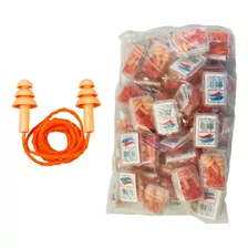 Kit 500 Protetor Ouvido Auricular Silicone Plug Antialérgico