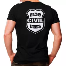 Camiseta Estampada Estado Civil Solteiro | Atack