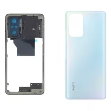 Carcaça Traseira + Tampa Xiaomi Redmi Note 10 Pro Azul