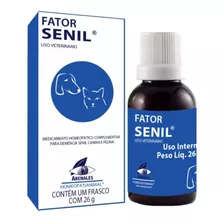 Sistema De Terapia Arenales Fator Senil Pet 26g Cães E Gatos