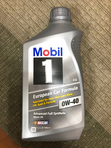 Aceite Sinttico Mobil Para Bmw, Mercedes-benz, Audi,porsche Foto 2