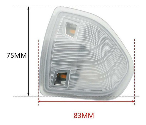 Luces Led Intermitentes De Espejo Lateral Para Dodge Ram 150 Foto 3