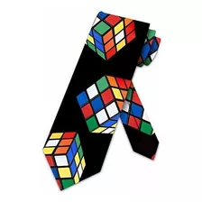 Three Rooker Puzzle Cube Ties Corbata De Rompecabezas 3d Par