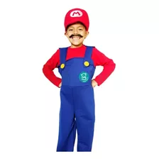 Disfraz Mario Bros Niño Nintendo Disfraces Videojuegos 