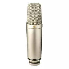 Micrófono De Condensador De Estudio Rode Nt1000 Color Silver