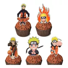60 Tags Toppers Para Doces Docinhos Cupcake Naruto