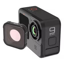 Filtro Lente Para Mergulho Rosa Para Gopro 9 E 10