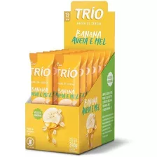 Barrinha Cereais Trio - Banana Aveia E Mel - Display 12und