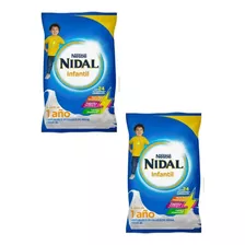 Kit De 2 Alimento Infantil Nestlé Nidal Leche Formula Polvo