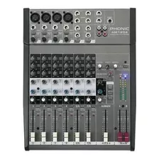 Consola Mixer Phonic Am1204 De 4 Canales Audio Phantom