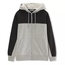 Sudadera Abierta Hoodie C&a De Hombre