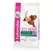 Alimento Eukanuba Fit Body Weight Control Para Perro Adulto De Raza Pequeña Sabor Mix En Bolsa De 3 kg