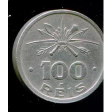 Moeda Brasil 100 Réis 1932 S. Vincentina Índio V135 L.864