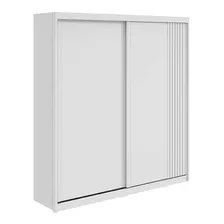 Guarda-roupa Casal Velaris 2 Portas 4 Gavetas Branco Lopas