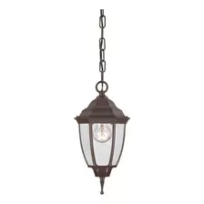  Farol Colgante Clasico Exterior Color Negro