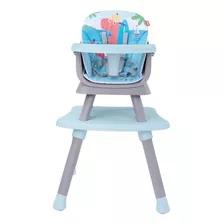 D´bebe Silla Alta Grow With Me 4 En 1 Color Gris Claro