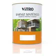 1lt Barniz Sintetico Natural Mate Interior Exterior Vitro 