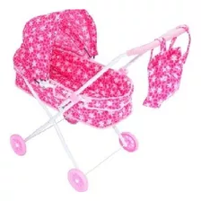 Coche Juguete Para Muñeca Muñeco Mini Bolso Moises*