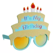 Happy Birthday Cake Costume Shades Party Favor Gafas De...