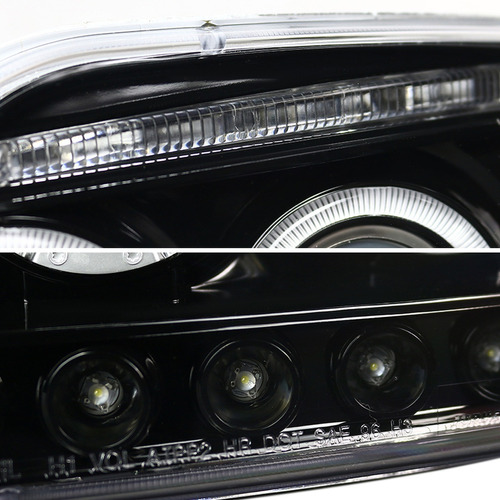 Faros Led Halo Ford F 150 Expedition 1997 2000 2001 A 2004 Foto 4