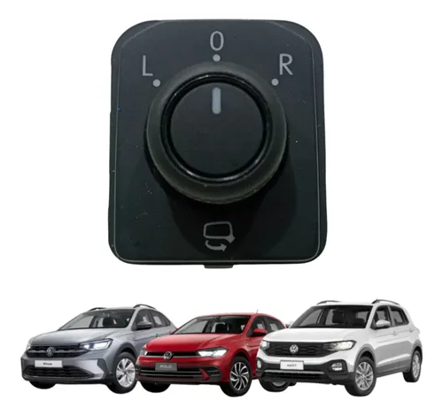 Botão Interruptor Comando Retrovisor Vw T-cross Nivus Polo 1