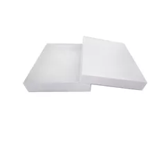 50 Cajas De Carton Para Regalo Y Joyeria Blanco
