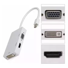 Adaptador P/ Mac Thunderbolt/mini Displayport 3x1 Hdmi Vga