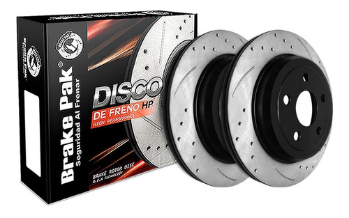 Foto de Disco De Freno Brakepak Jeep Grand Cherokee 4 4x2