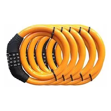 Qsportpeak 5pcs Security Bike Lock 4 Digit Resettable Combin