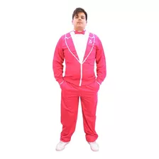 Sudadera Y Pants Deportivos Tuxedo Clasico Rosa