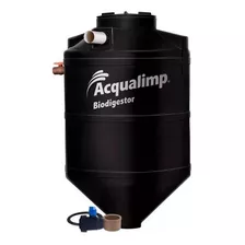 Biodigestor Tratamento Esgoto 1300l Acqualimp Reg Campinas Cor Preto