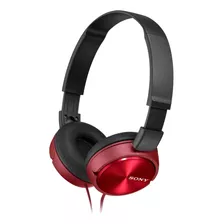 Audifonos Sony De Mexico 3.5mm Plug Mdr-zx310ap Rojo