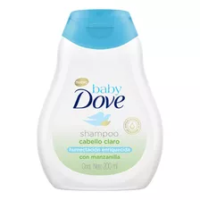 Shampoo Baby Dove Humectación Enriquecida Cabello Claro En Botella De 200ml Por 1 Unidad