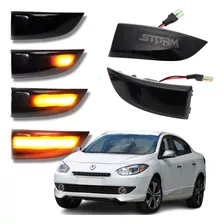 Par Seta Pisca Lateral Retrovisor Renault Fluence Lâmpada 2