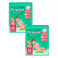 Kit 2 Fraldas Personal Soft &protect P28 M26 G24 Xg20 Xxg18