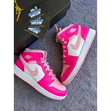 Jordan 1 Mid Fierce Pink - 23.5mx