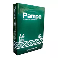 Resma A4 De 75g Tempo/pampa Envio Cap X 15unid. - Riboc