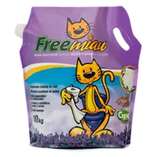 Arena Free Miau Lavanda 10 Kg