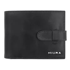 Billetera Miura Hombre Mod. Donato Cuero Con Accesorio