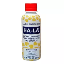 Coalho Líquido Ha-la 200ml Coagulante Produção De Queijos