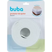 Protetor De Quina E Borda Buba Bebê Rolo Flexível Branco 2m