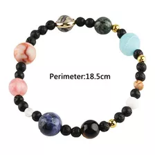 Pulseira Sistema Solar 9 Planetas Galaxia Universo Promoção