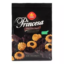 Biscoitos Sortidos Vieira Princesa Chocolate Negro Vegano 