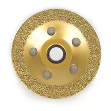 Disco Lijado Desbaste Tungsteno Amoladora 100mm Bremen 2893 Color Dorado