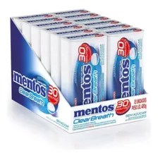 Mentos Clear Breath Peppermint Azul C/12