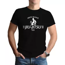 Camiseta Competidor De Jiu Jitsu Arte Suave Mma Bjj Brazilia