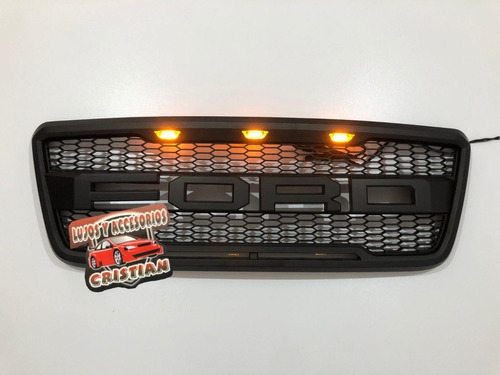 Persiana Ford F-150 2004-2008 Tipo Raptor Con Luces Led Foto 2